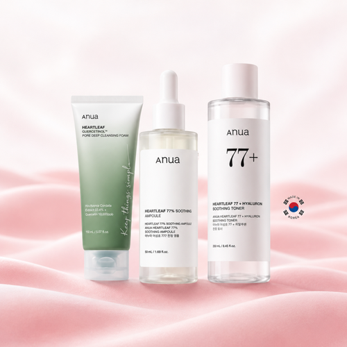 Heartleaf Skincare Set – Soothing Acne Care & Deep Cleansing Routine
