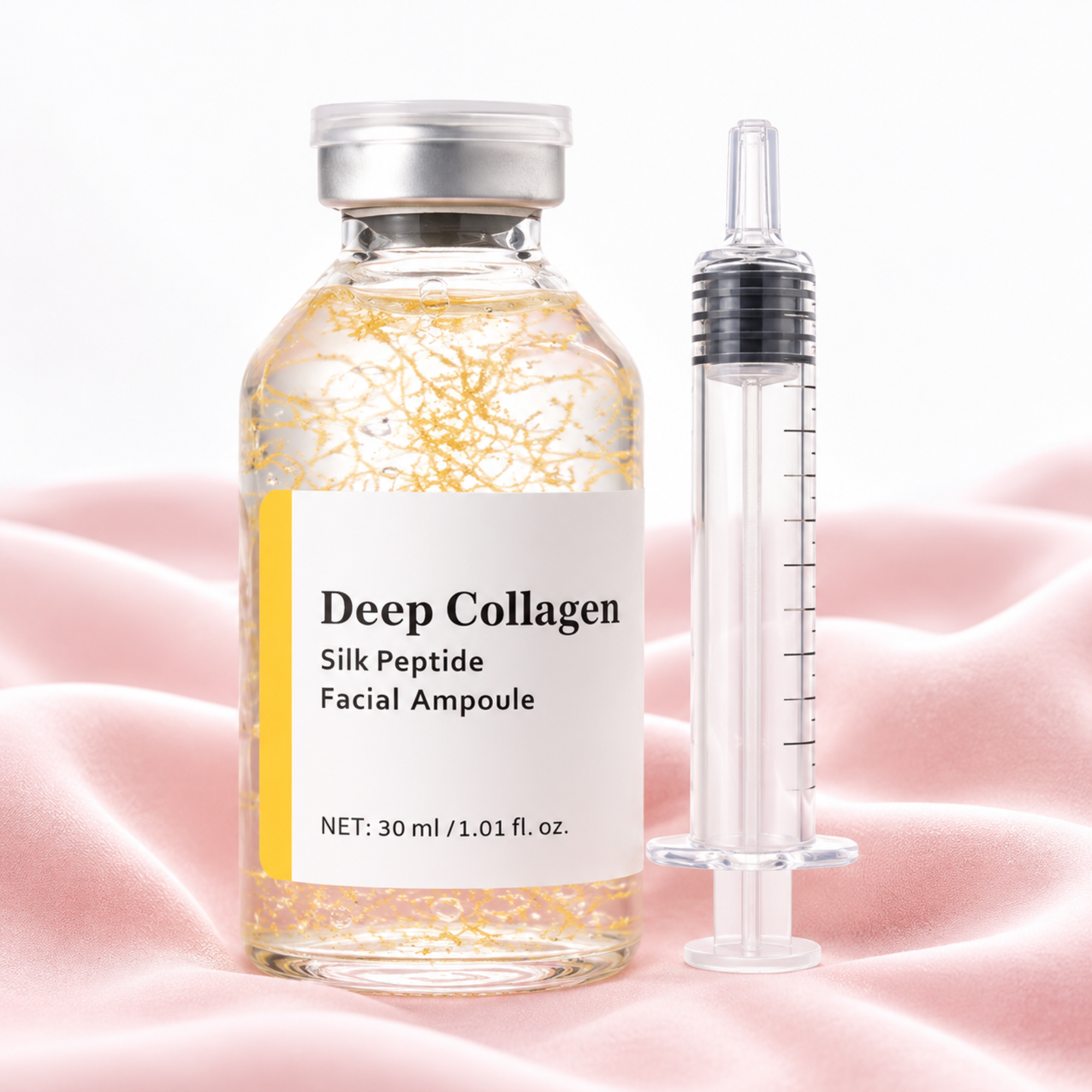 Silk Peptide Anti-Aging Serum – Collagen & 30 Peptide Complex