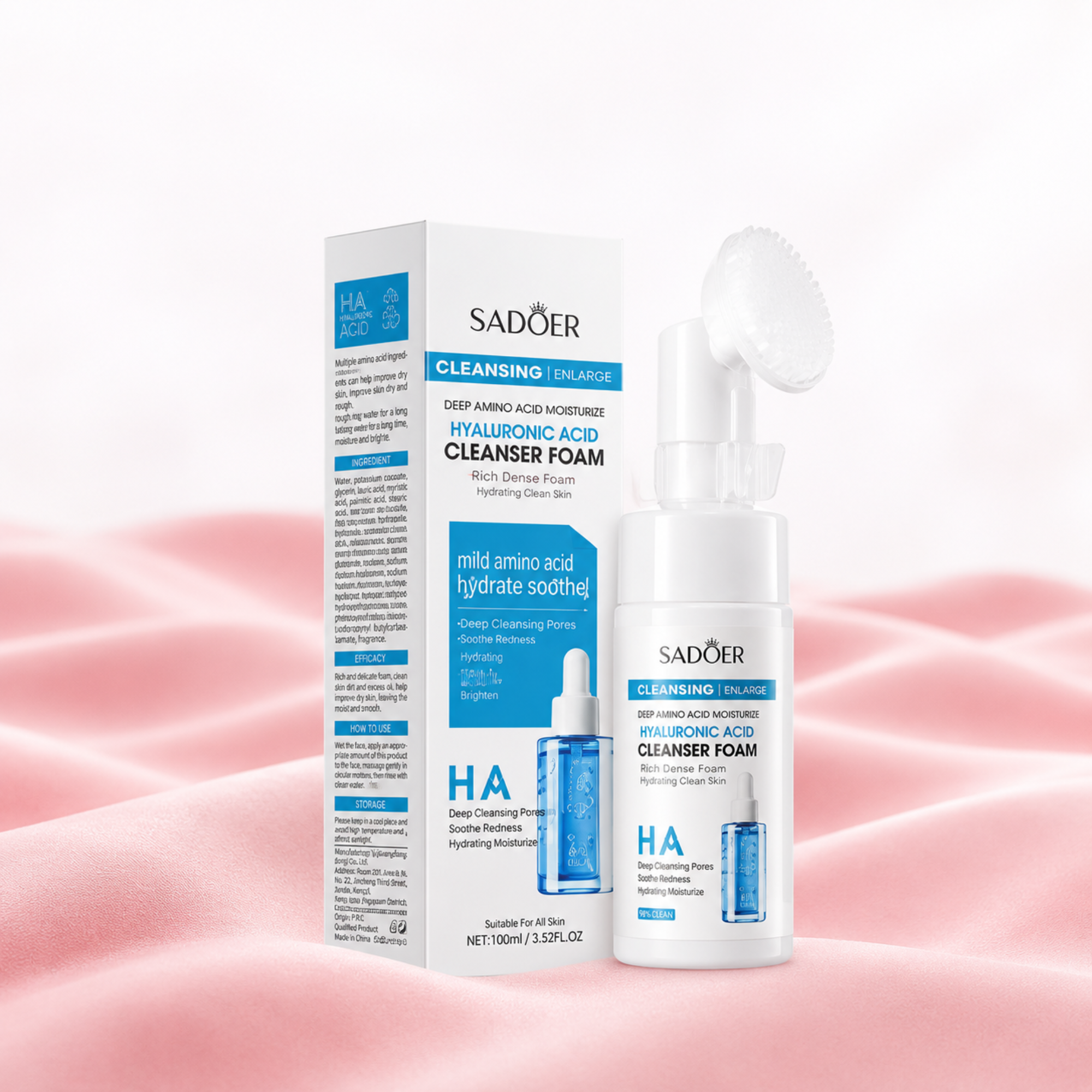 Facial Cleansing Foam – Hydrating Face Wash for Smooth Skin