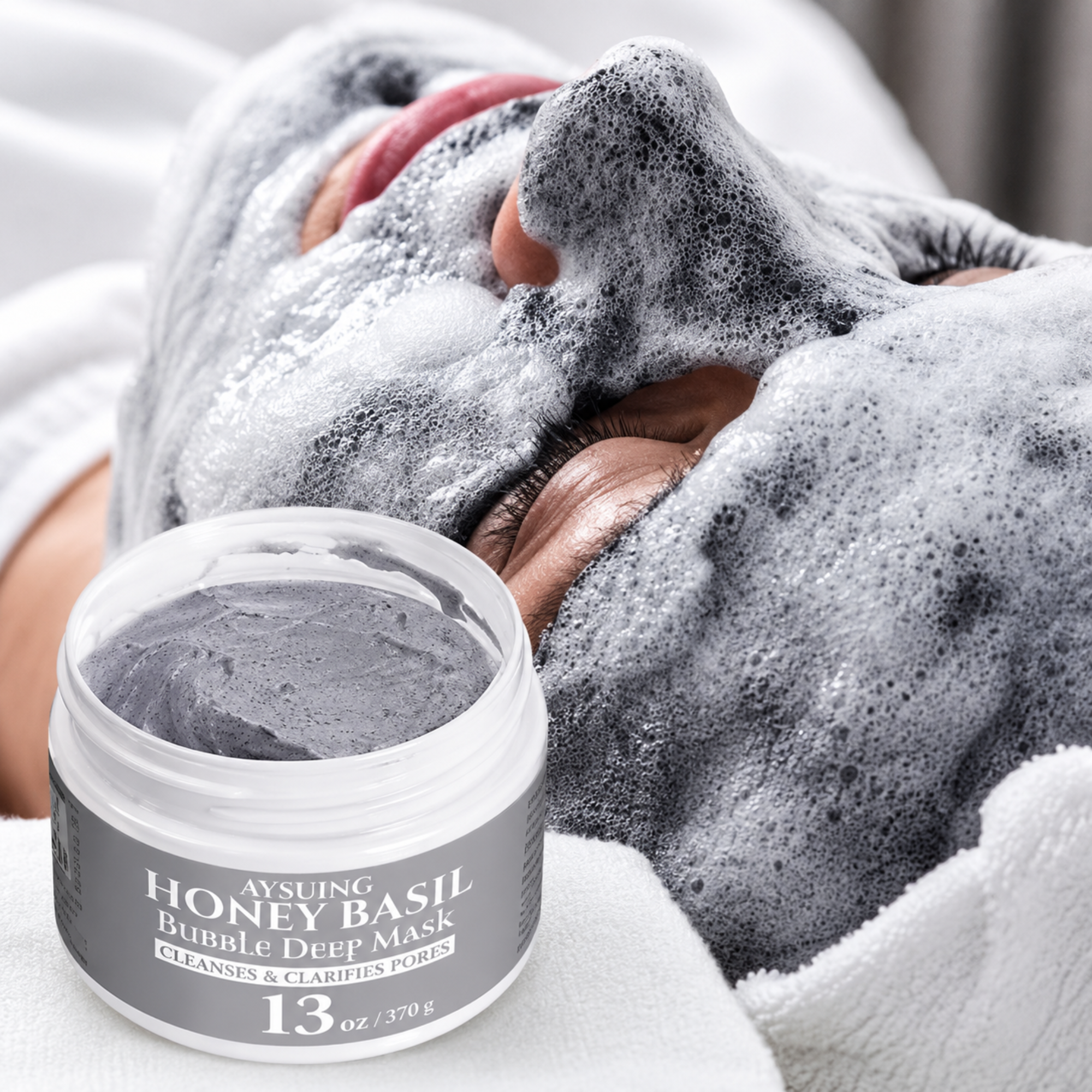 Bubble Deep Cleansing Mask – Blackhead Removal & Pore Tightening Care